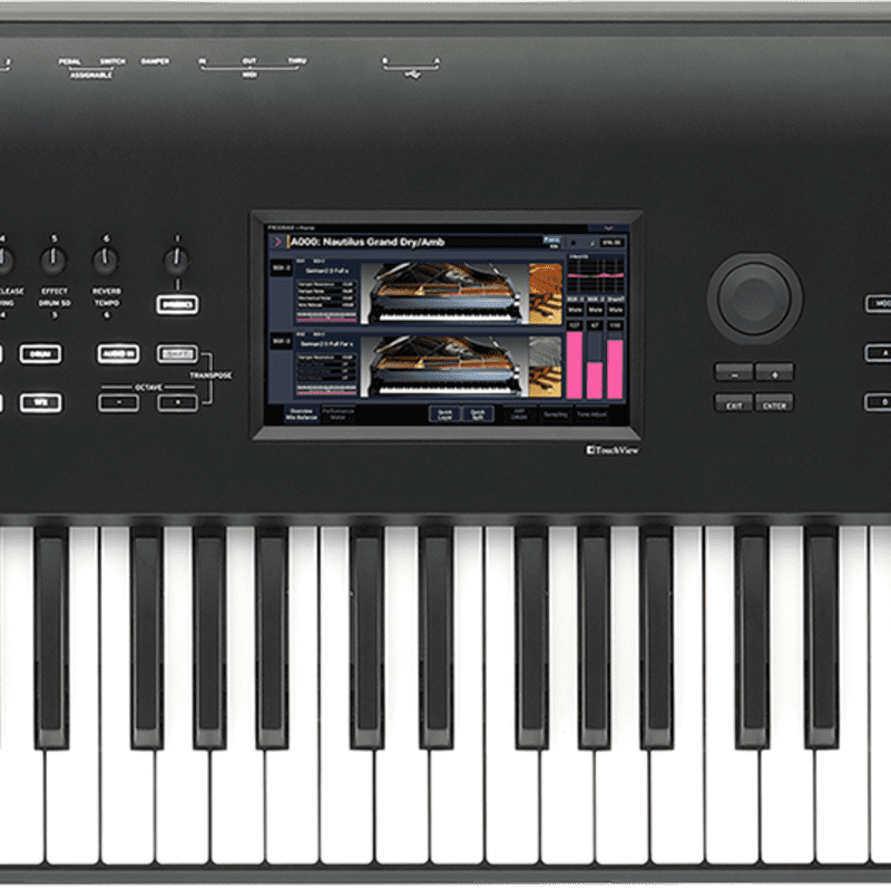 2020 Korg Nautilus 61-Key Music Workstation Black - new Korg              Synthesizer