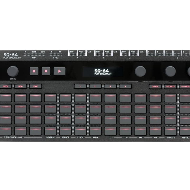 Korg SQ-64 Polyphonic Sequencer - new Korg          Sequencer