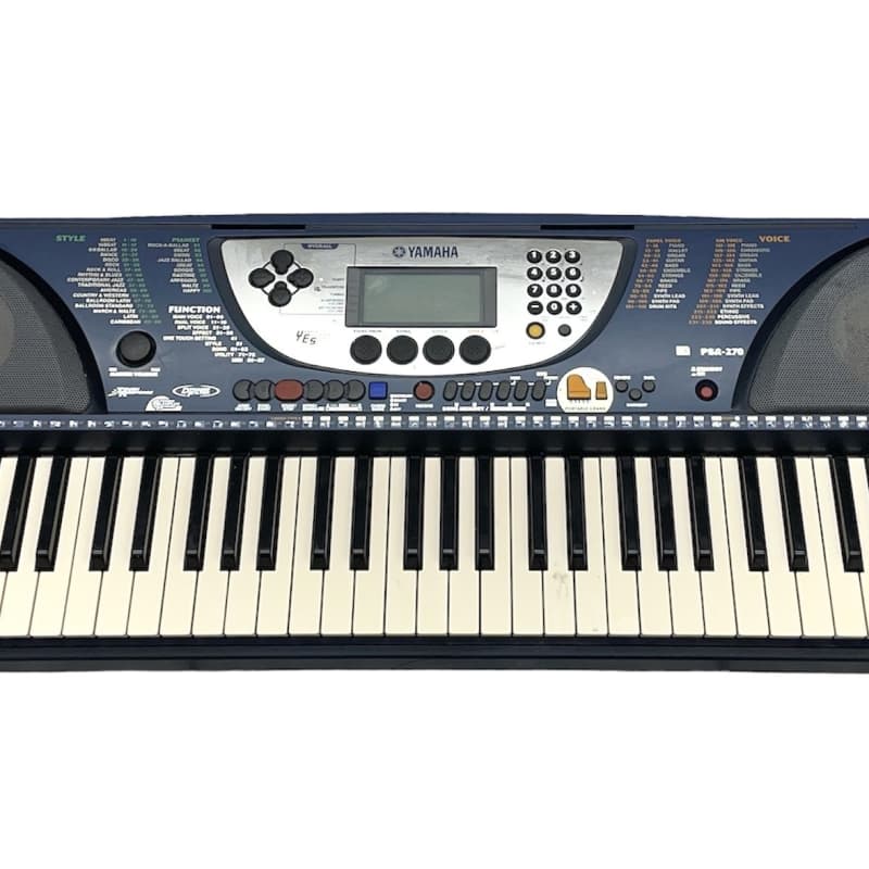 Yamaha PSR-270 blue - Used Yamaha  Keyboard