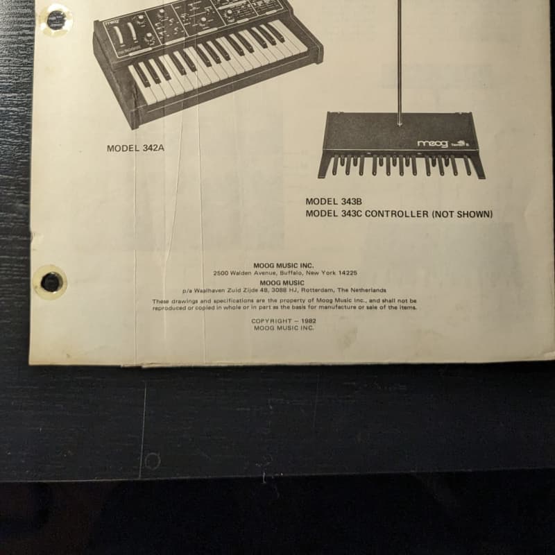 80's Moog Rogue and Taurus - Used Moog      Vintage       Synth