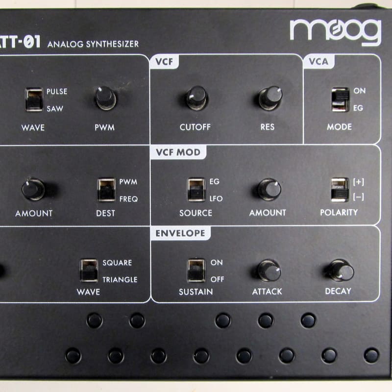 Moog Werkstaat-01 Analog Synthesizer Kit and CV Expander Black - used Moog            Analog   Synth