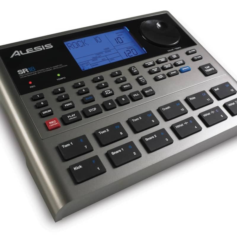 Alesis SR18 Portable Drum Machine with Effects - new Alesis           Drum Machine