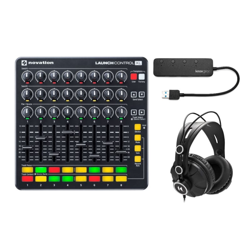 Novation Novation Launch Control XL MIDI USB with Headphones ... - new Novation        MIDI Controllers