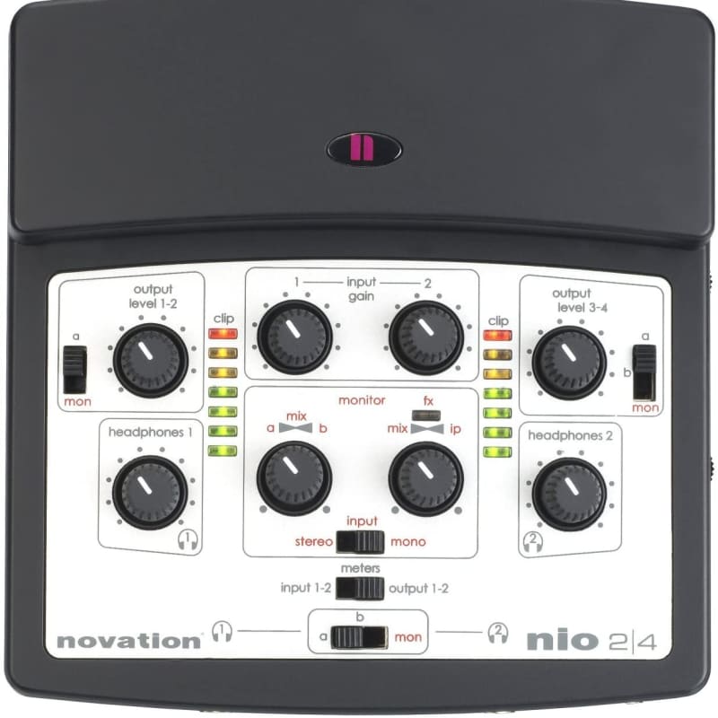 Novation nio 2/4 - New Novation       USB Audio Interface