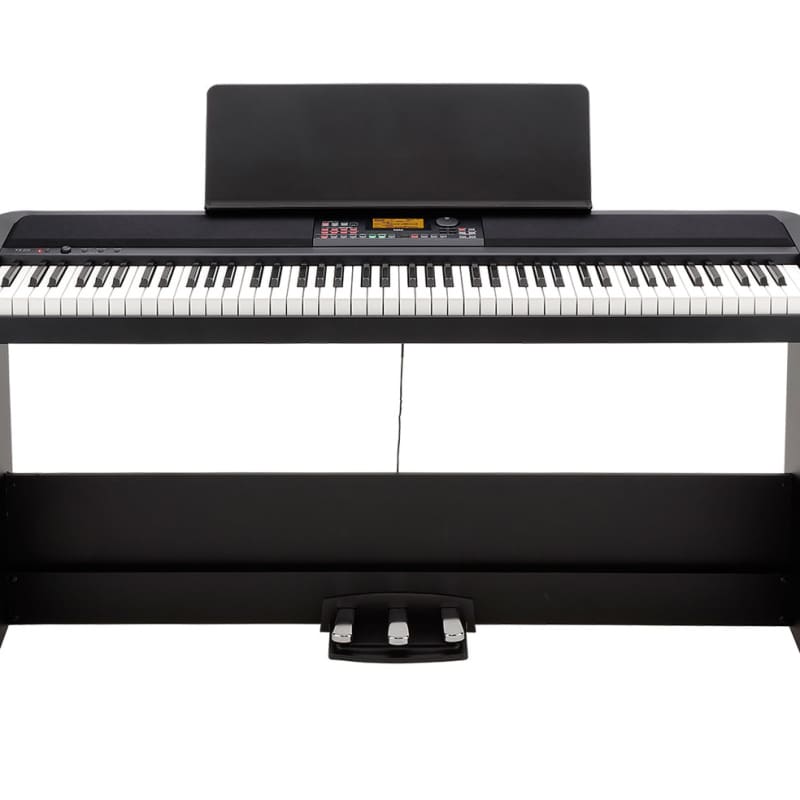 Unknown XE20SP 88-Key Digital Ensemble Piano w/ Stand and Tri... - Used Korg Piano