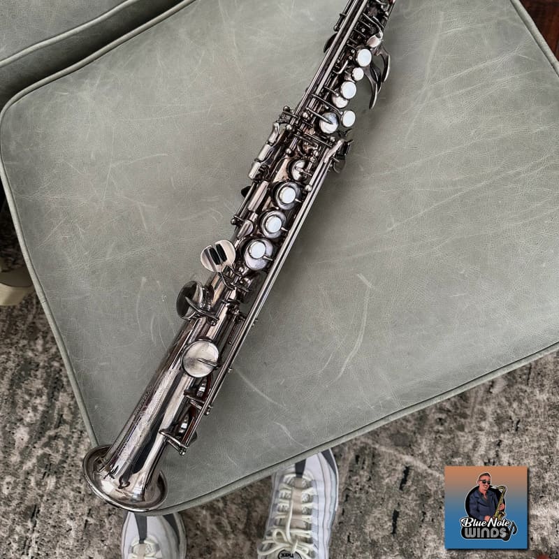 1990 Yamaha YSS-62 Soprano Saxophone Silver - Used Yamaha      Vintage