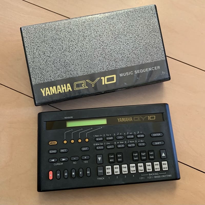 1990 Yamaha QY10 Music Sequencer Black - Used Yamaha           Sequencer