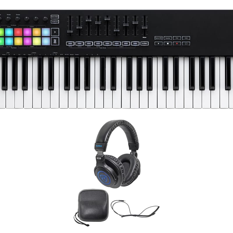 Novation Launchkey 61 MK3+DJ1500 - new Novation        MIDI Controllers      Keyboard