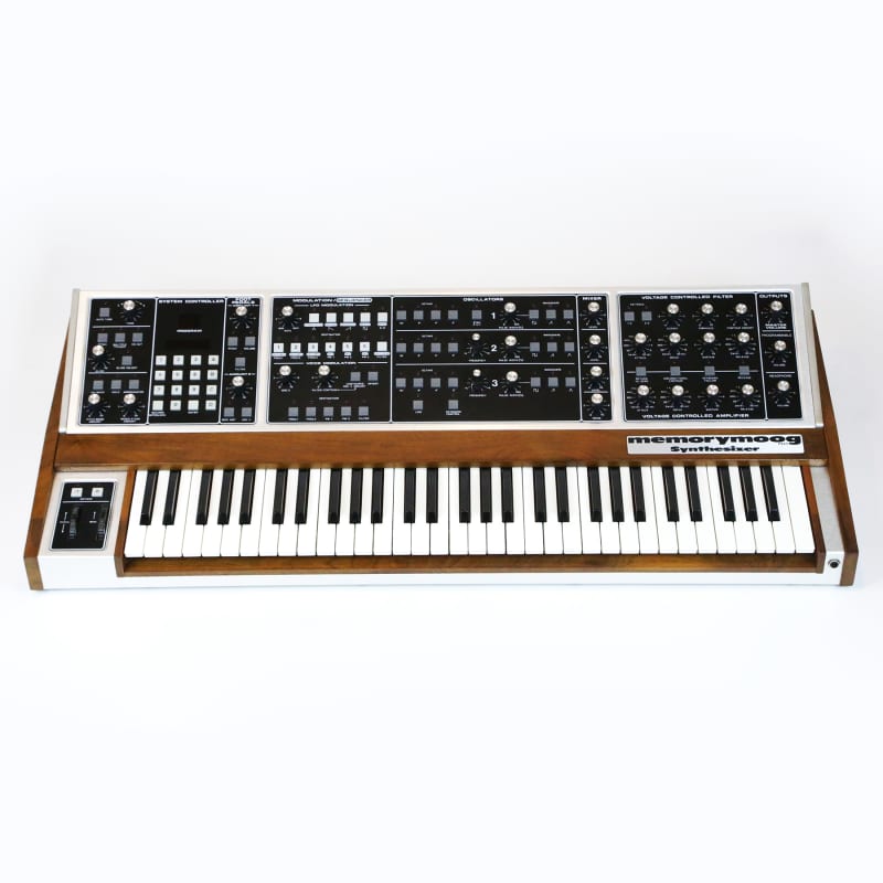 1983 Moog Memorymoog Model 345A Walnut - used Moog Polyphonic  Vintage Instrument         Analog  Synthesizer