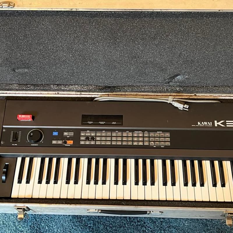 1986 Kawai K3 Black - Used Kawai             Synth