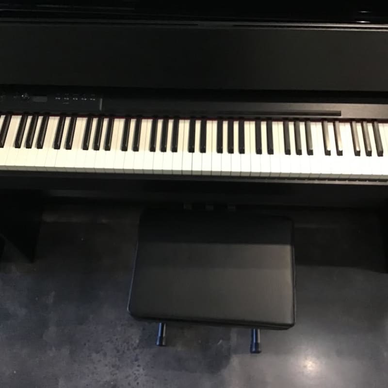 2020 - Present Roland F701 88-Key Digital Upright Piano Black - used Roland            Digital Piano