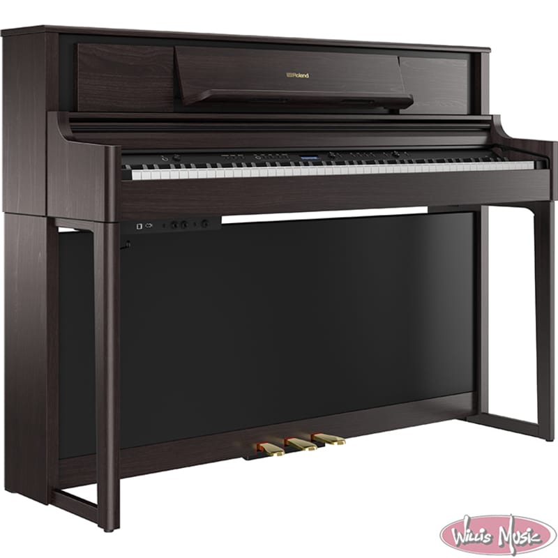 Roland LX-705-DRC Digital Piano with Bench Dark Redwood - New Roland Piano