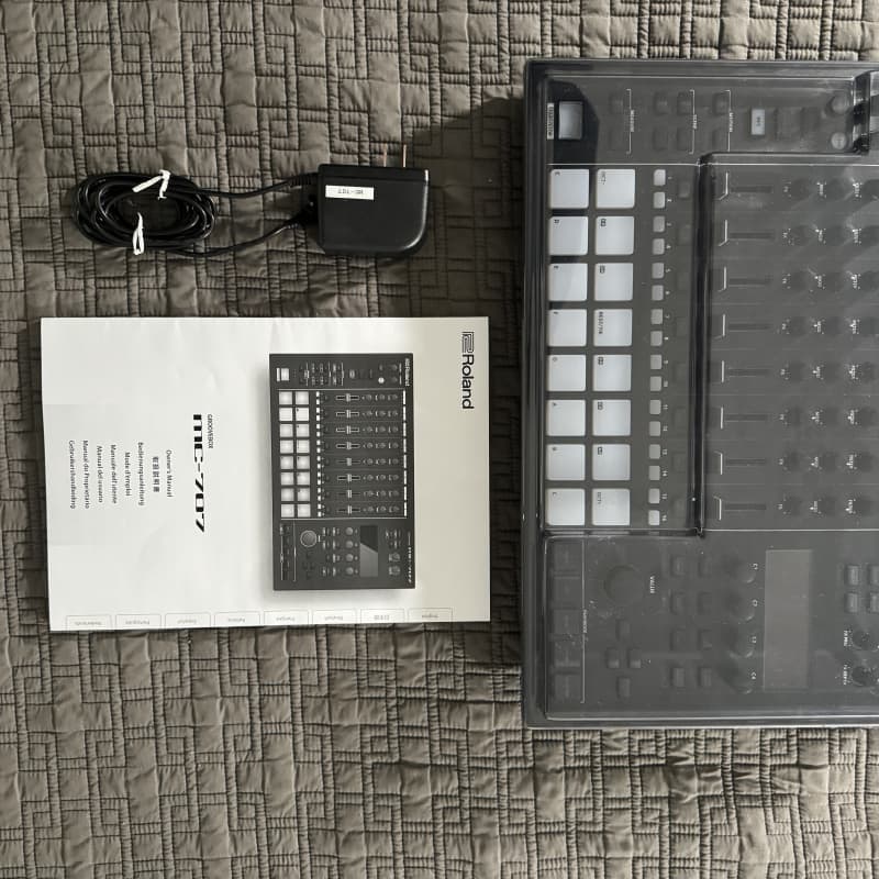 2019 - Present Roland MC-707 Groovebox Black - Used Roland     Midi