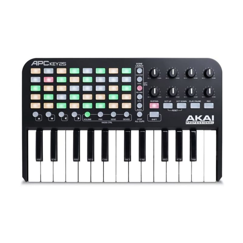 Akai AKAI APC Key 25 Controller Keyboard with 25 Keys - new Akai        MIDI Controllers      Keyboard