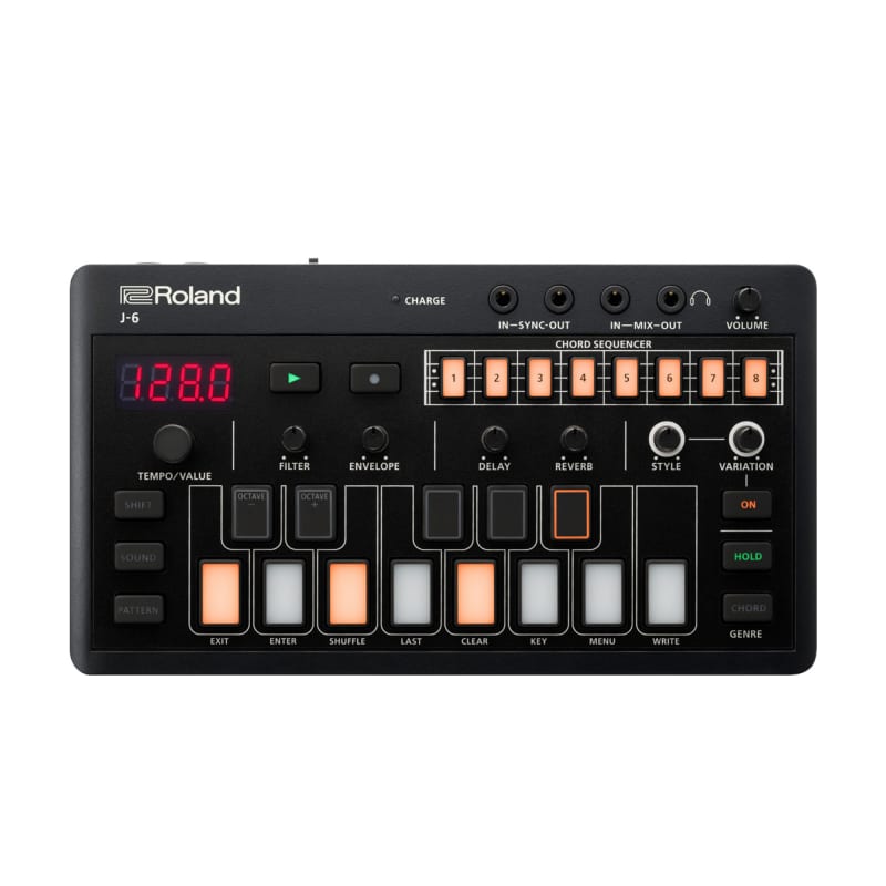 Roland Aira Compact J-6 Synth - New Roland           Sequencer  Synth