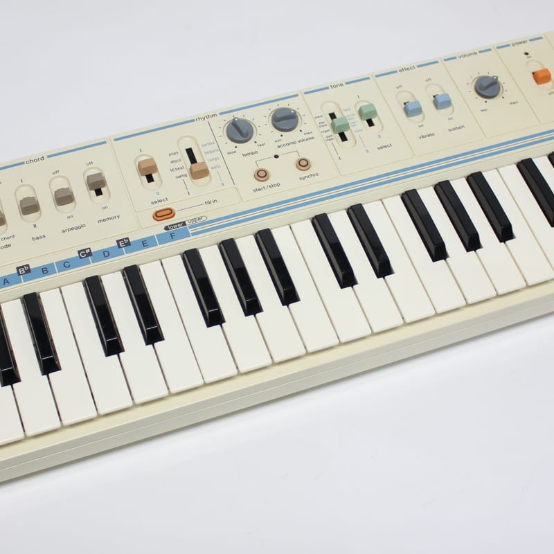 1980s Casio MT-45 Casiotone 49-Key Synthesizer White - used Casio  Vintage Synths          Analog  Keyboard Synth