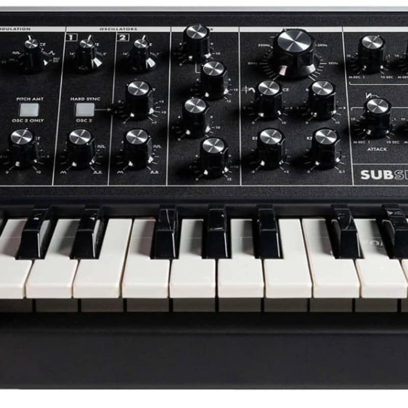 0 Moog LPS-SUB-007-01 Black - New Moog        Analog     Synth