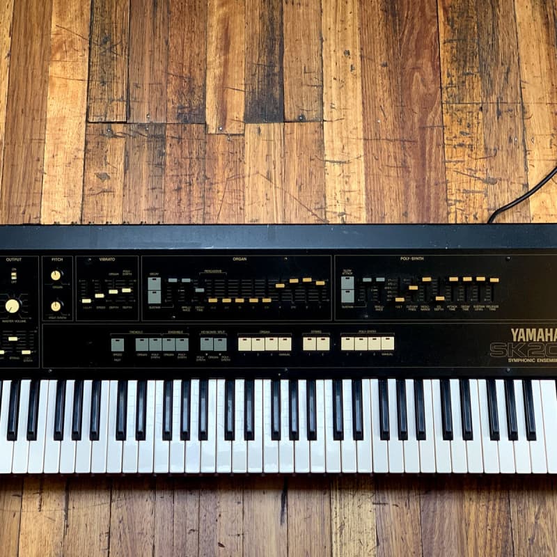 1979 Yamaha SK20 Symphonic Ensemble Black - Used Yamaha  Keyboard    Vintage       Synth