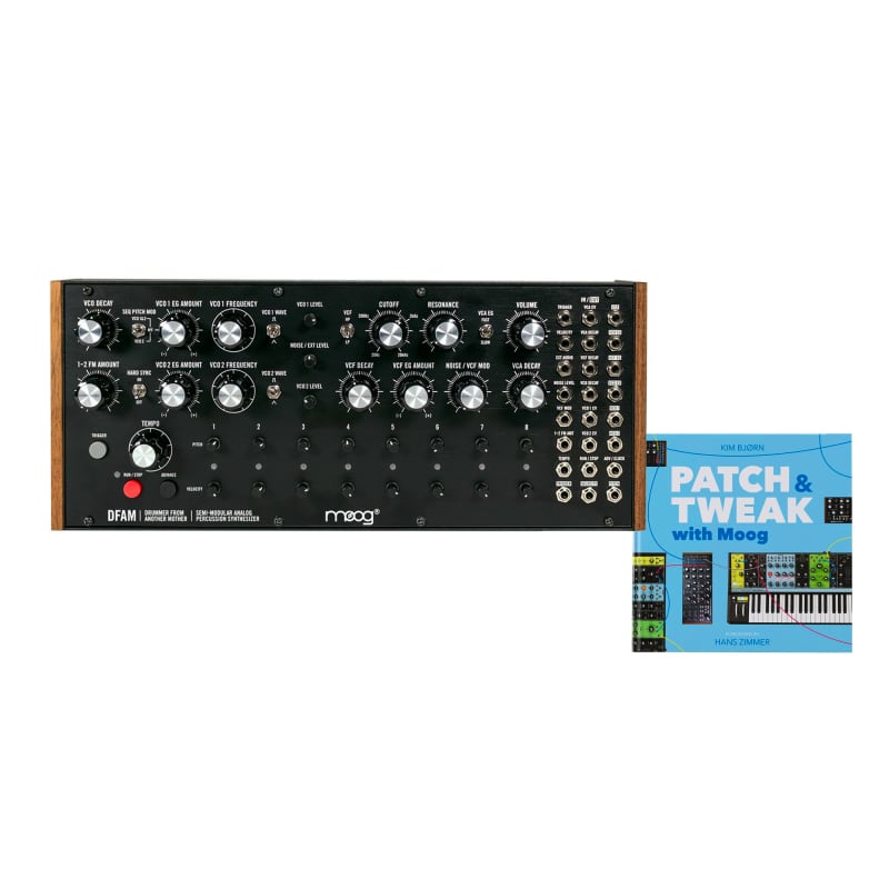 Moog DFAM Analog Percussion Synthesizer and Patch & Tweak ... - new Moog            Analog   Synth