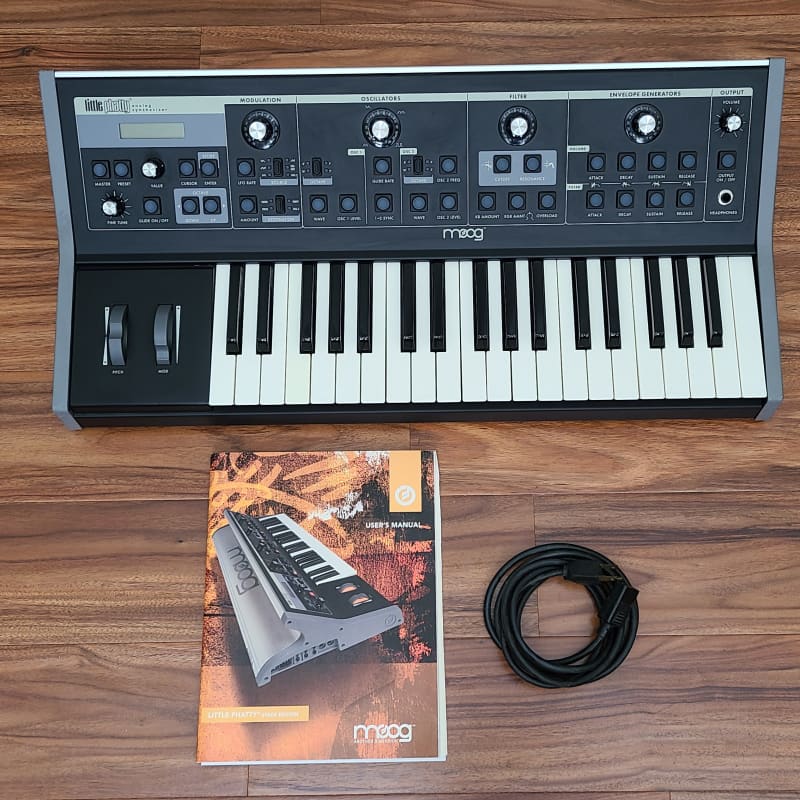 2010 Moog Little Phatty Stage Edition Silver - Used Moog             Synth