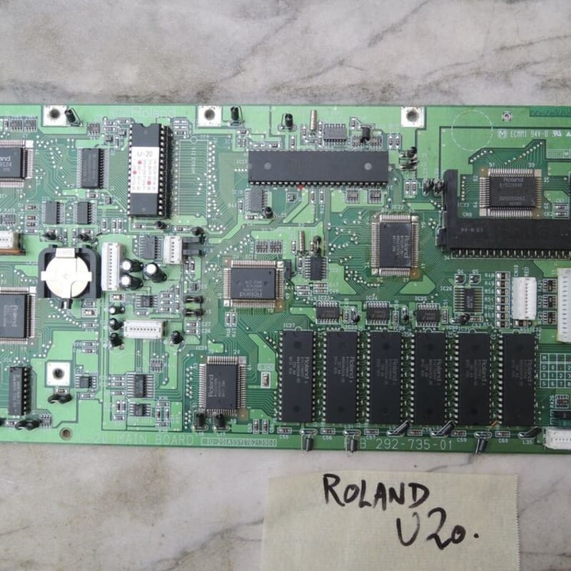 Roland Keyboard PARTS U20 U-20 MOTHERBOARD Working Carte m re ... - used Roland              Keyboard