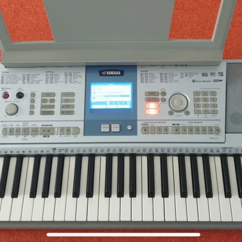2000 Yamaha PSR K1 Frost Silber - Used Yamaha  Keyboard