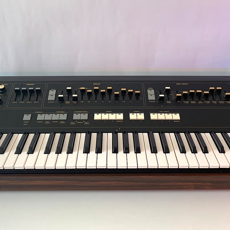 1979 - 1980 Yamaha SK-20 Symphonic Ensemble Synthesizer Black - Used Yamaha   Organ     Analog