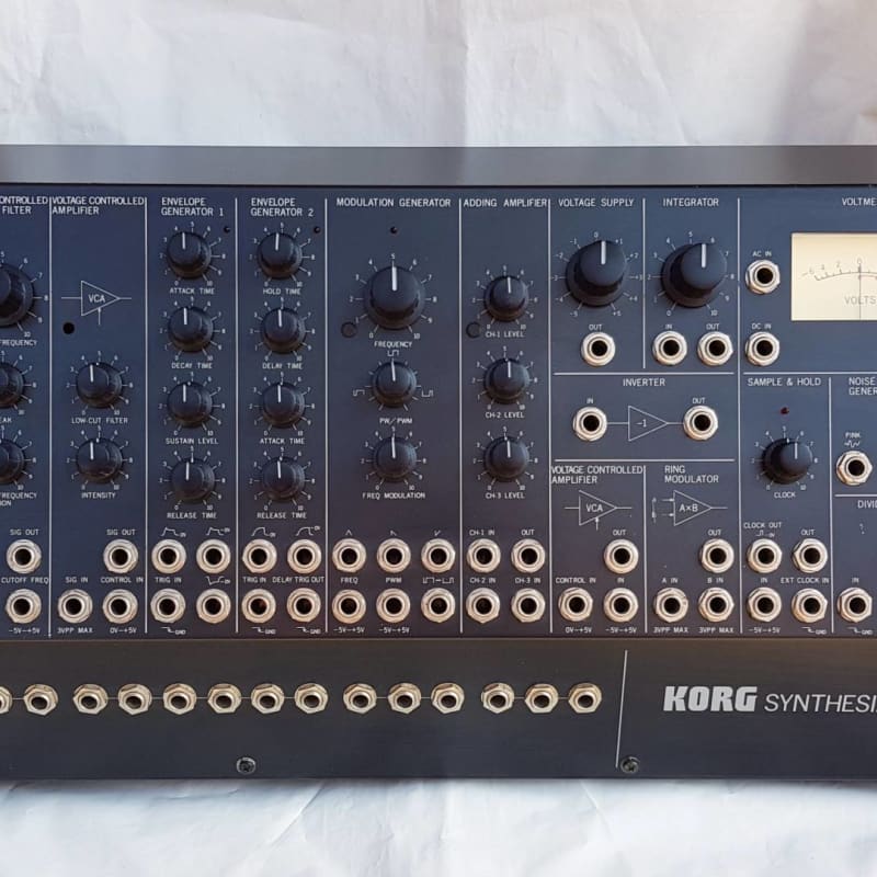 1978 Korg MS-50 modular analog vintage synthesizer - used Korg  Vintage Synths       Sampler   Analog Modular  Synth