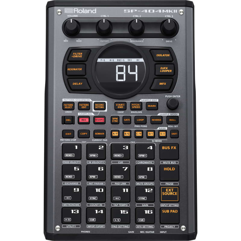 Roland SP-404MKII Creative Sampler and Effector - new Roland         Sampler