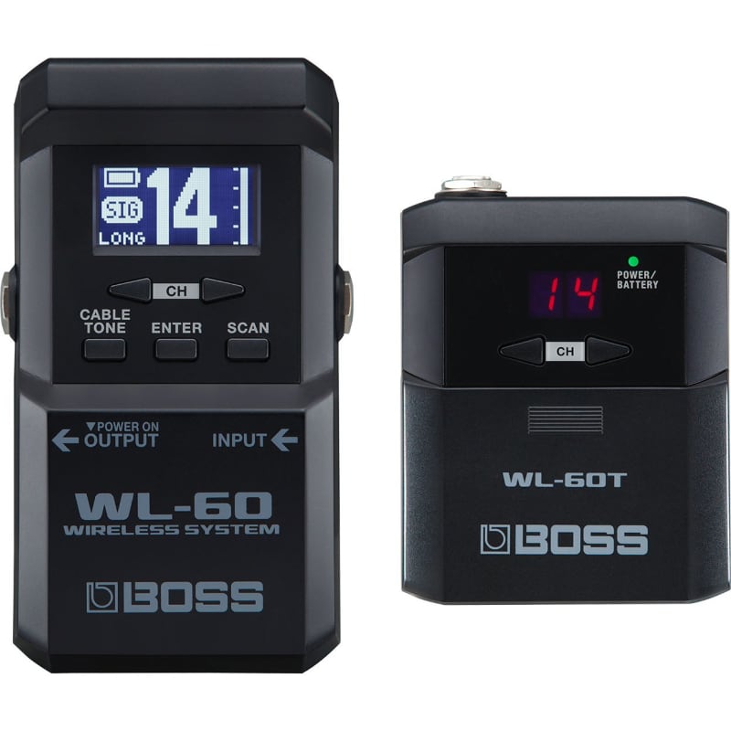 Boss WL-60 Rechargeable Guitar Wireless System - New Boss