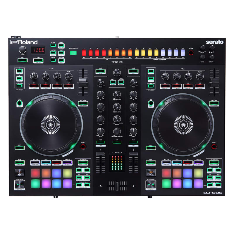 Roland : DJ-505 DJ Controller - New Roland         Controller Drum Machine