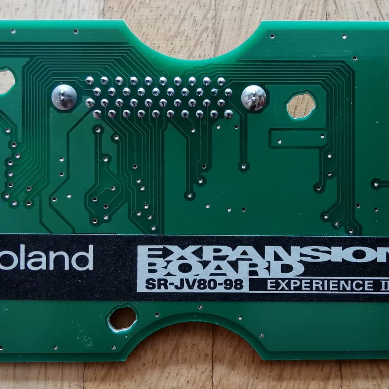 1990s Roland SR-JV80-98 Experience 2 Expansion Board Green - Used Roland Piano Keyboard    Vintage       Synth