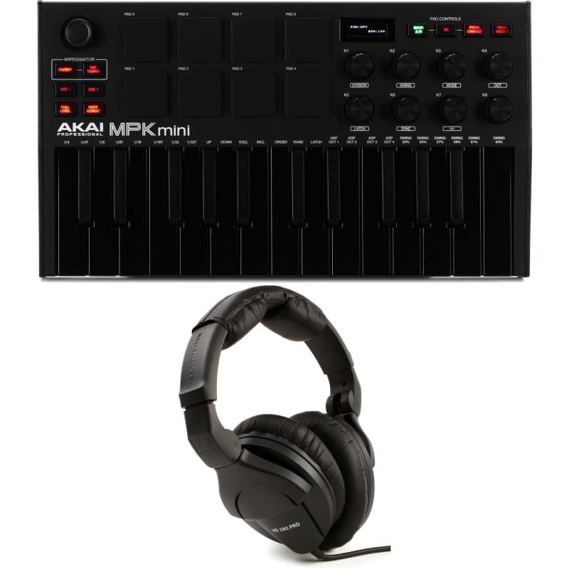2019 Akai MPKmBKHD280 - new Akai MPC       MIDI Controllers       Synth