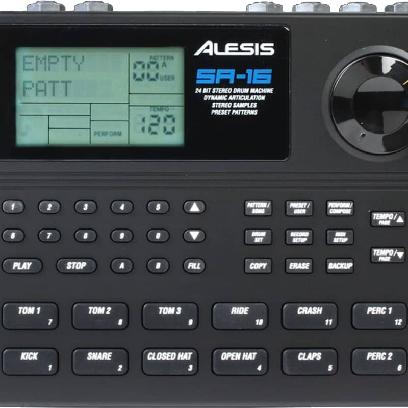 Alesis SR16 - new Alesis           Drum Machine