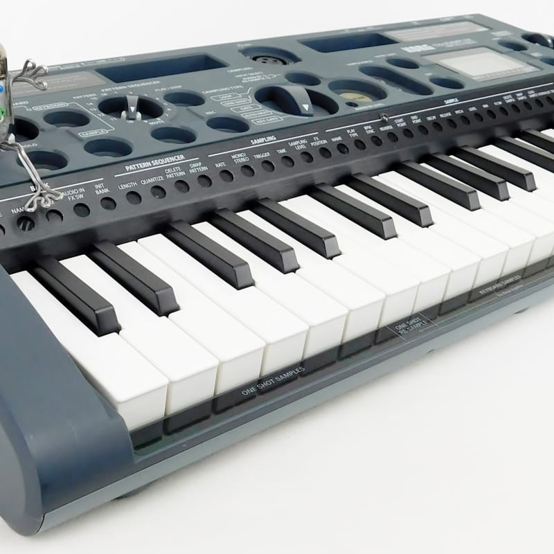2010s Korg MS1 MicroSampler Black - used Korg      Workstation   Sampler     Keyboard