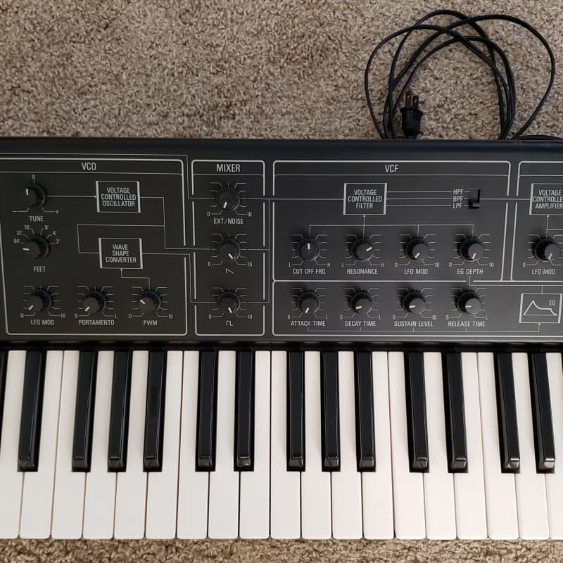 1978 - 1983 Yamaha CS-5 Monophonic Synthesizer Black - Used Yamaha        Analog     Synth
