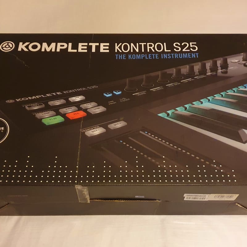 2010s Native Instruments Komplete Kontrol S25 Black - used Native Instruments        MIDI Controllers      Keyboard
