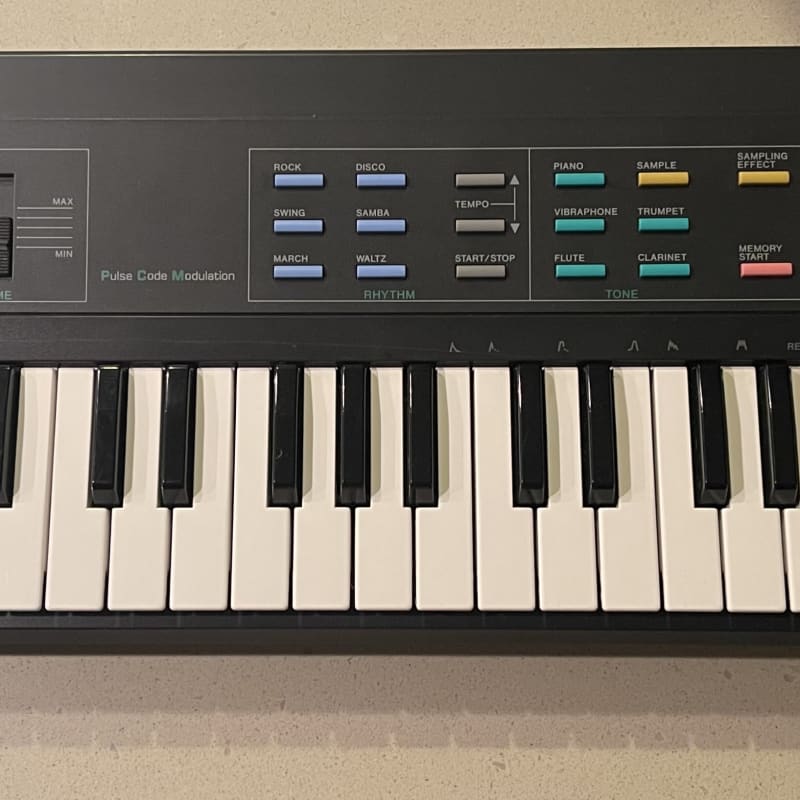 1985 Casio SK-2 Black - used Casio              Keyboard