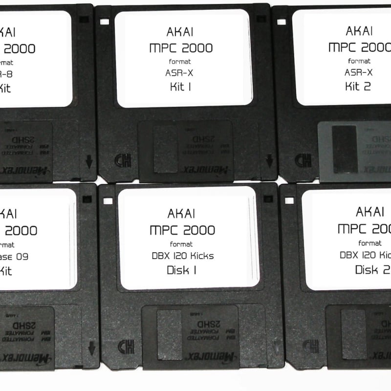 Akai MPC2000 Disk - used Akai MPC