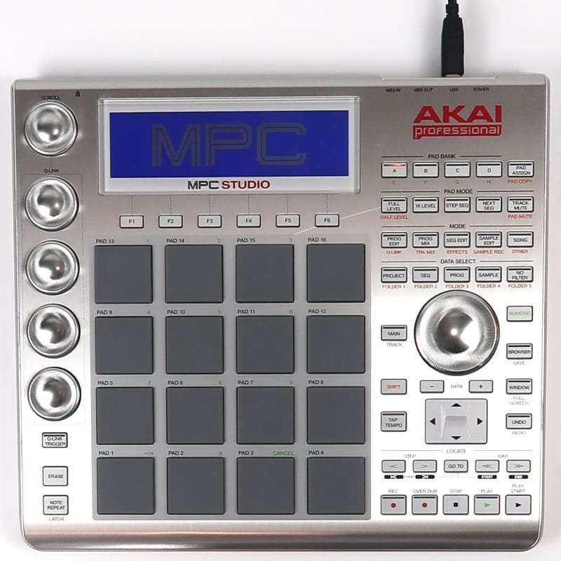 2012 - 2019 Akai MPC Studio Music Production Controller V1 Grey - used Akai MPC