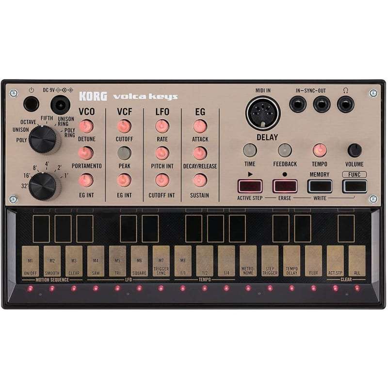 Korg Volca Keys Analog Loop Synthesizer - new Korg          Sequencer  Analog   Synth