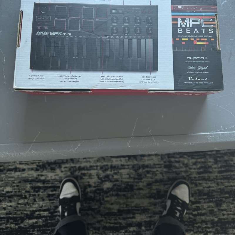 2020 - Present Akai MPK Mini MKIII 25-Key MIDI Controller Blac... - used Akai        MIDI Controllers