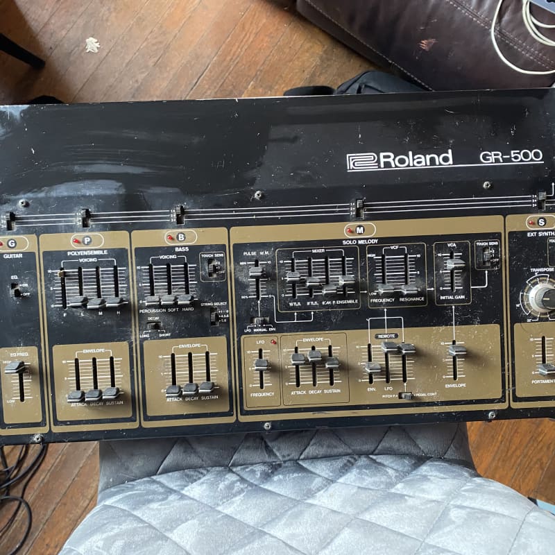 1978 Roland GR-500 Brown and Black - used Roland              Synthesizer