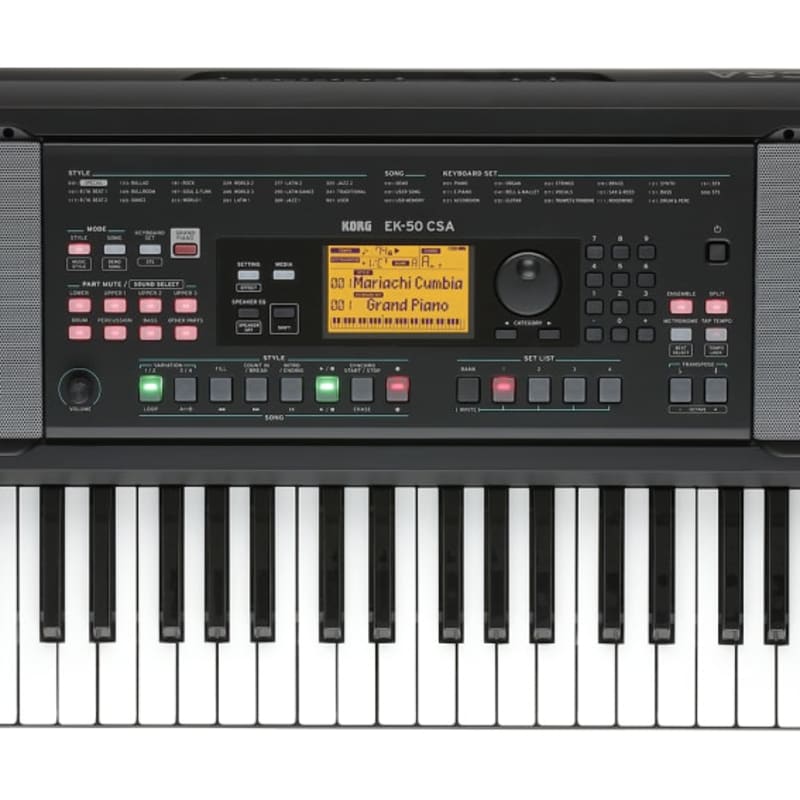 2018 - Present Korg EK-50 CSA 61-Key Entertainer Keyboard Black - new Korg              Keyboard