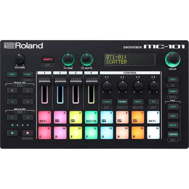 Roland MC-101 - new Roland   Grooveboxes