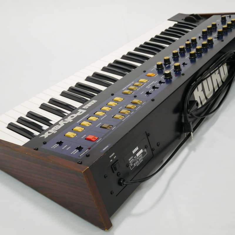 Korg PolySix - used Korg Polyphonic           Analog  Synthesizer