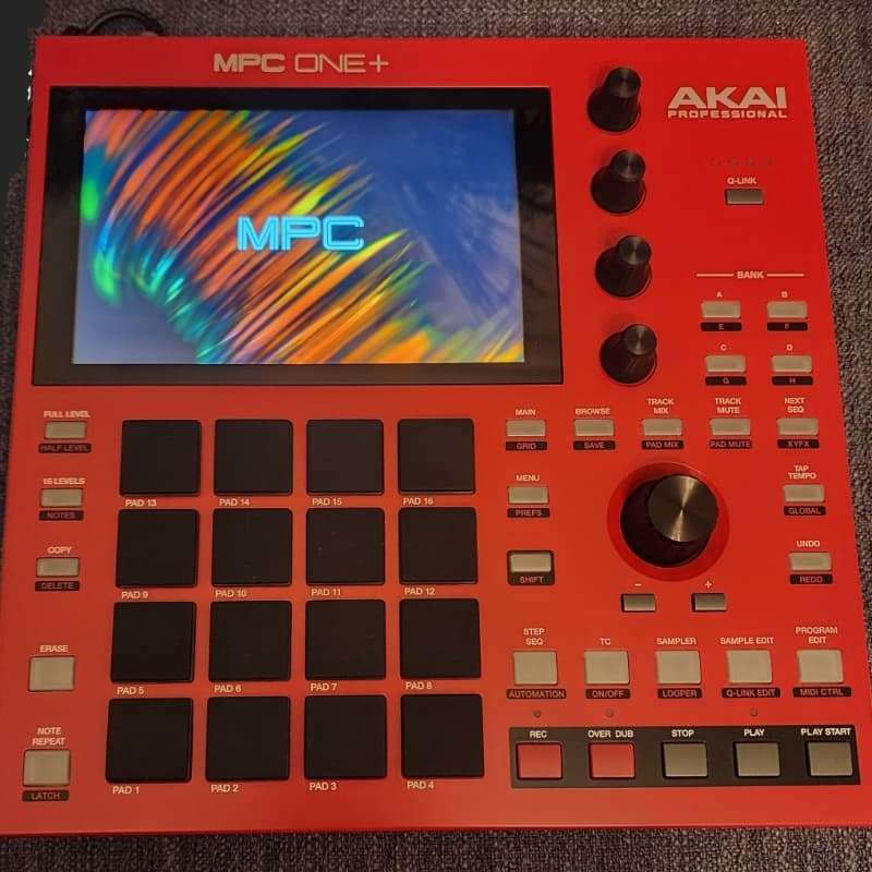 2023 - Present Akai MPC One + Standalone MIDI Sequencer Red - used Akai MPC