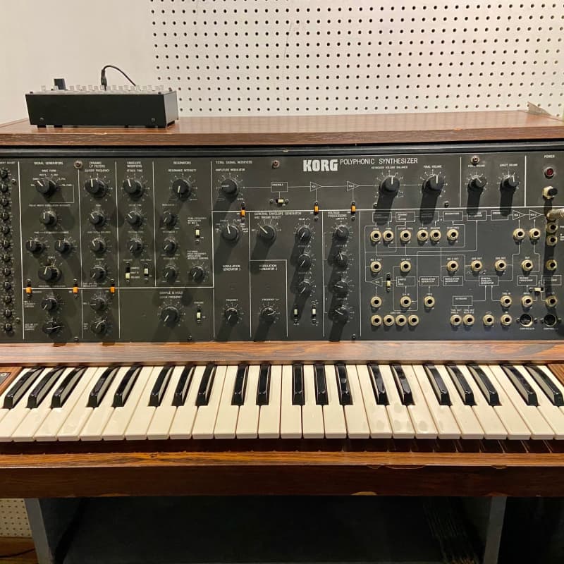 1977 Korg PS-3100 Polyphonic Synthesizer Wood - used Korg Polyphonic             Synthesizer