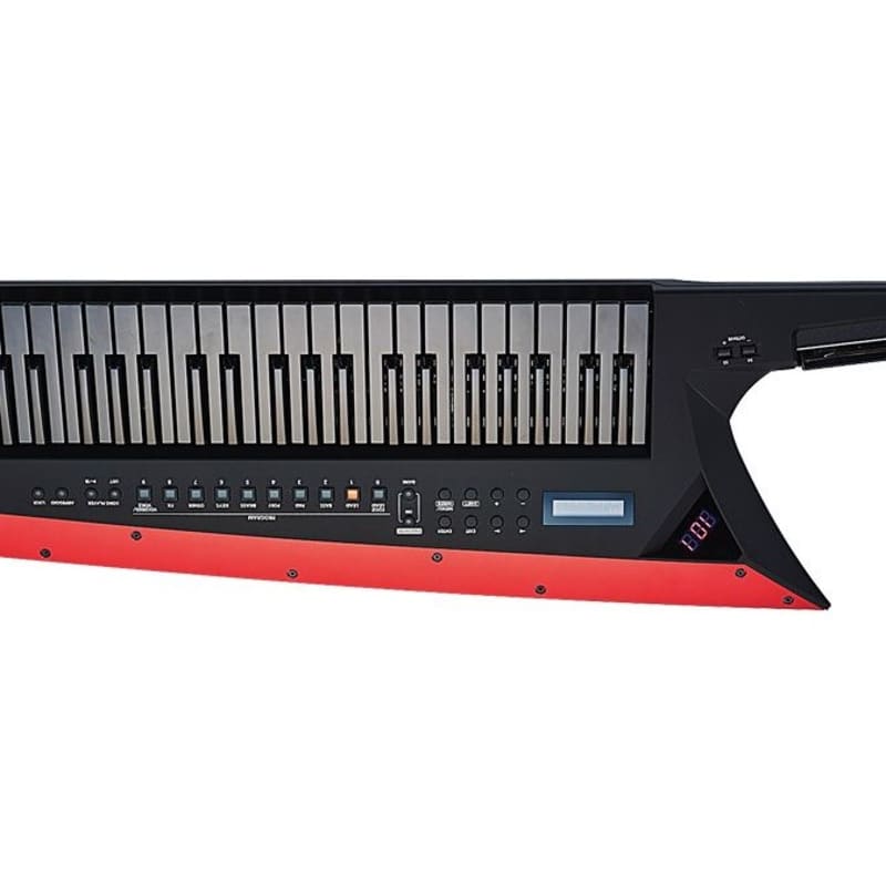 2022 Roland AX-Edge 49-Key Keytar Synthesizer Black / Red - new Roland               Controller