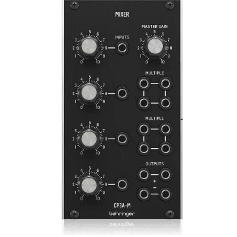 2020 - Present Behringer CP3A-M Mixer Eurorack Synthesizer Mod... - used Behringer             Modular